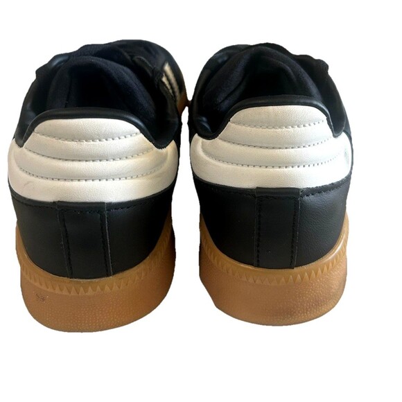 Adidas Samba XLG W 8 / M 7 Black White Stripes Leather Gum Unisex IE1379 - Picture 8 of 12